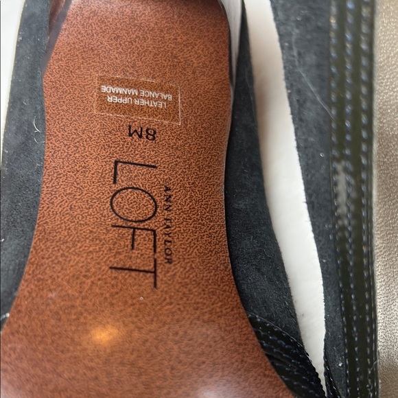 LOFT Black Peep-Toe Heels - Picture 4 of 7